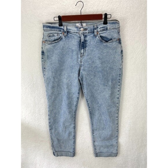 Denizen from Levi’s Jeans Women’s 29 Mid Rise Boyfriend Blue Stretch Denim - Picture 2 of 11